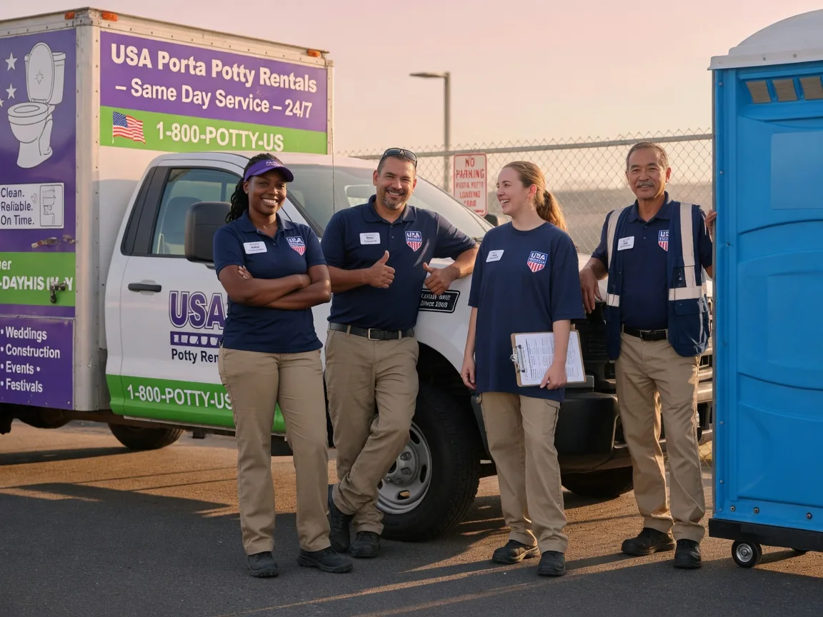 Porta Potty Rental company in Cleveland, ND